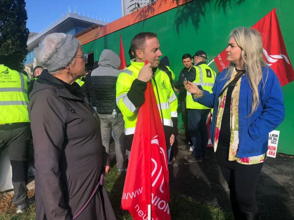 Unite Strikes At National Children’s Hospital Site