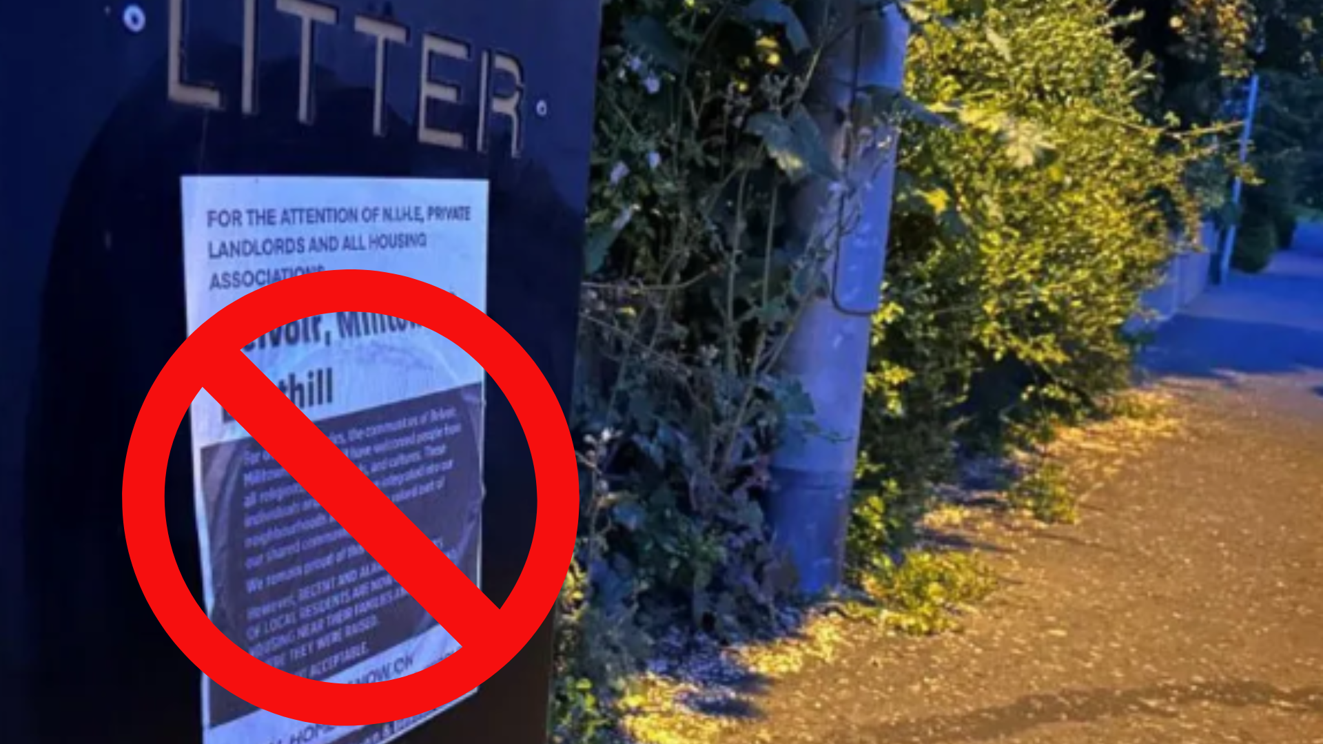 Statement on Racist Posters in South Belfast