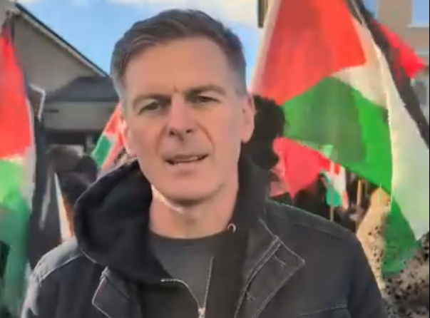 Defiant Derry Councillor Shaun Harkin Charged for Protesting against Israel's Genocide in Gaza